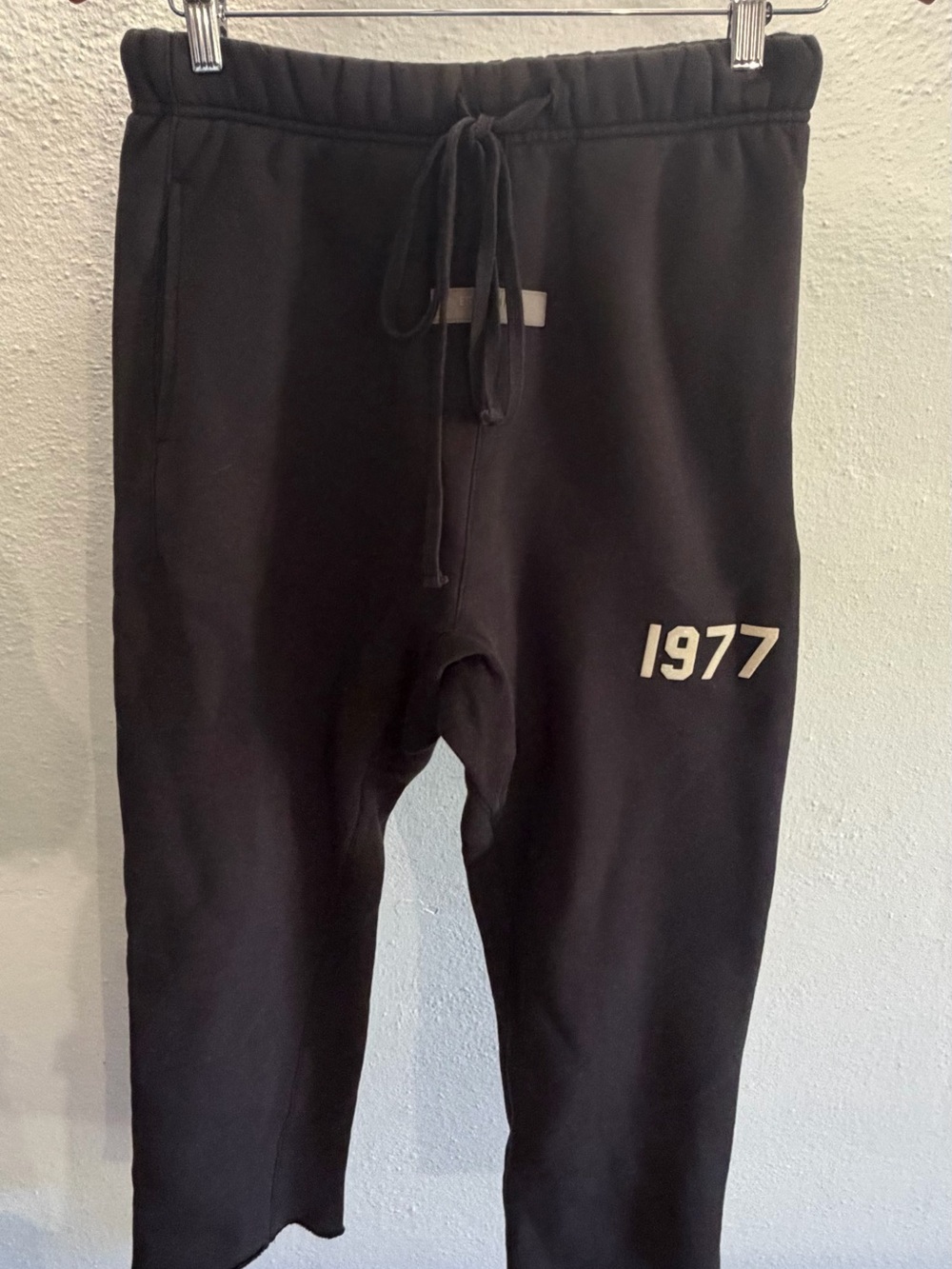 Fear of God Essentials Black Fleece Sweatpants